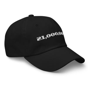 21,000,000 Strapback Cap - detail view