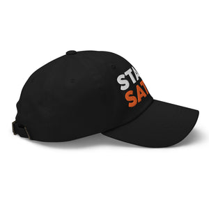 Stack Sats Strapback Cap - back view