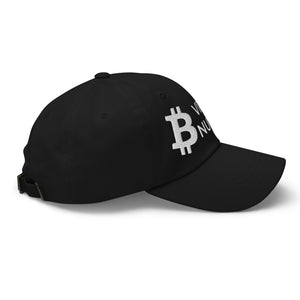 Bitcoin Virest In Numeris Strapback Cap - back view