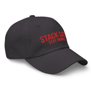 Stack Sats Stay Humble Strapback Cap - view 16