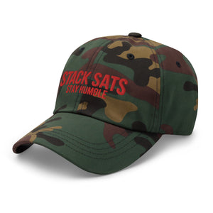 Stack Sats Stay Humble Strapback Cap - view 23