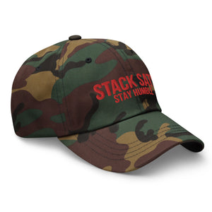 Stack Sats Stay Humble Strapback Cap - view 22