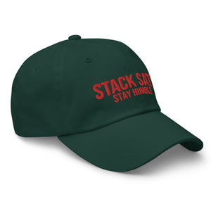 Stack Sats Stay Humble Strapback Cap - view 10