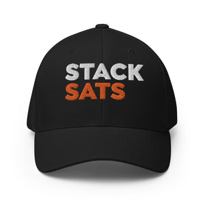 Stack Sats Cap - front view