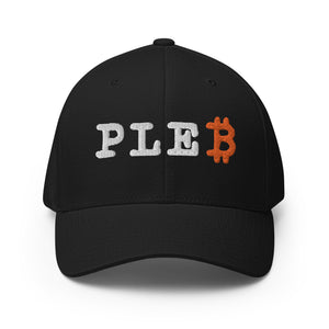 PLEB Bitcoin Cap - front view