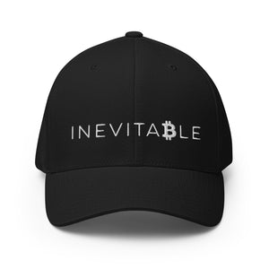 Inevitable Bitcoin Cap - back view