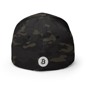 Light OpSec Bitcoin Cap - back view