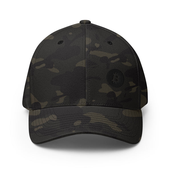 Bitcoin Logo Cap - front view