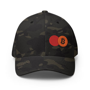 Bitcoin Payment Rail Cap - front view