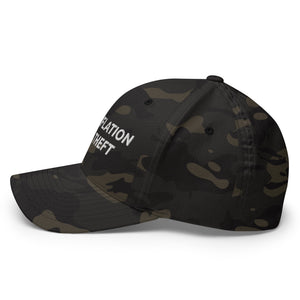 Inflation is Theft Cap - detail view