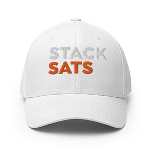 Stack Sats Cap - back view