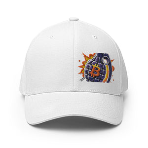 Bitcoin Grenade Cap - back view