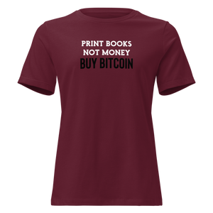 Print Books Not Money