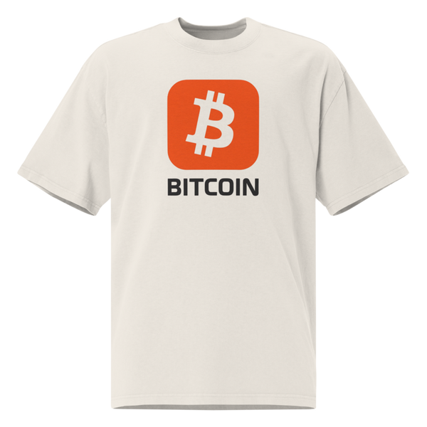Rounded Bitcoin - Oversized Faded