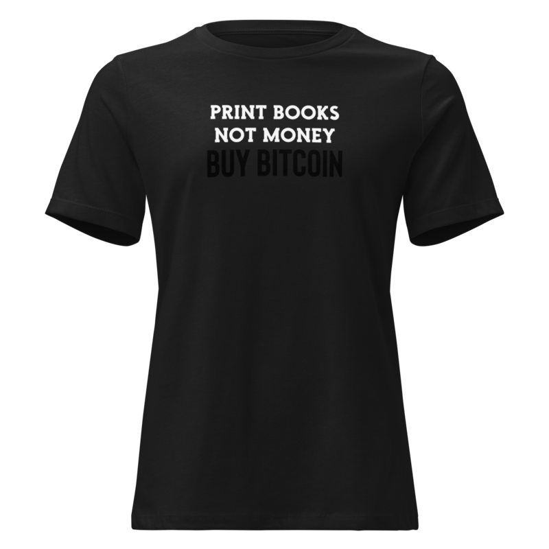 Print Books Not Money