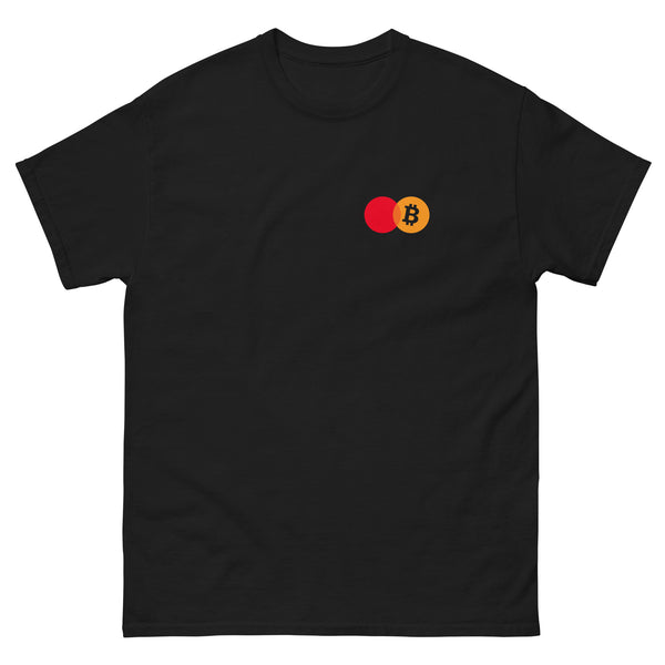 Bitcoin Payment Rails Men's Tee - front view
