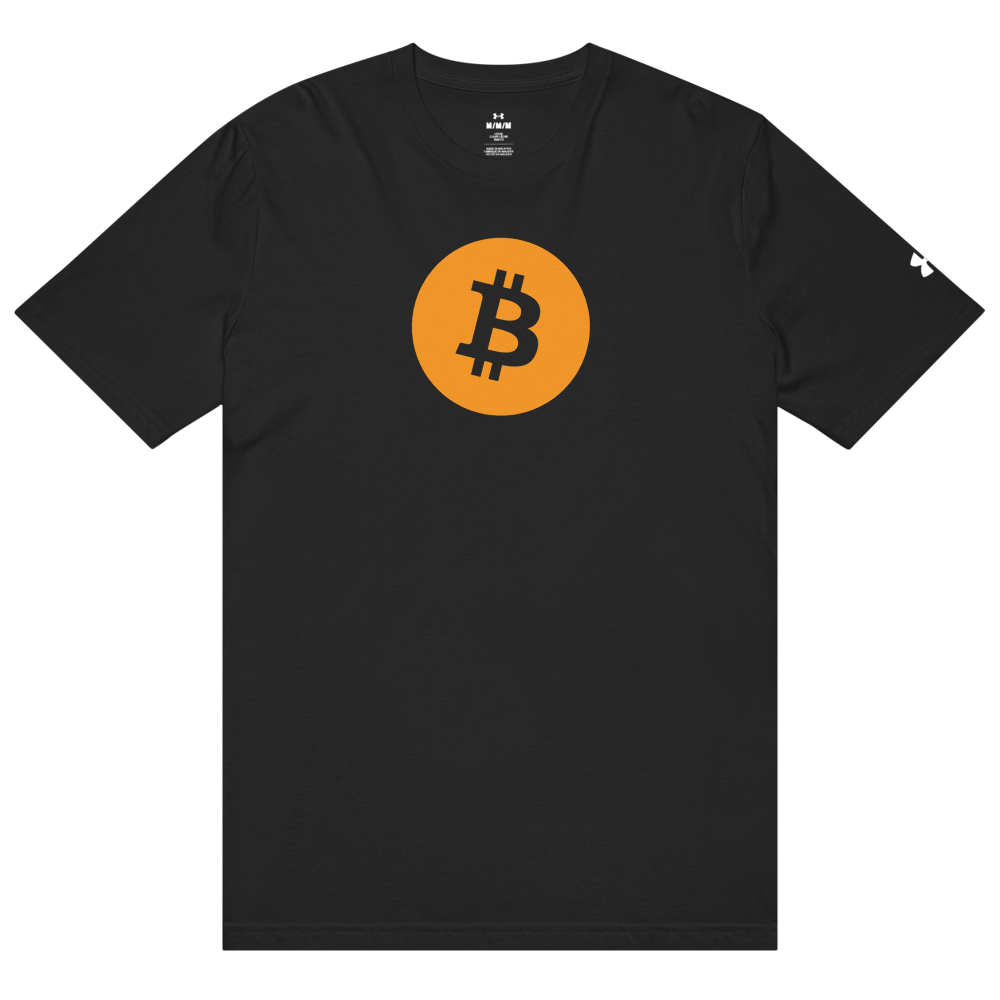 Classic Bitcoin Logo Under Armour Tee