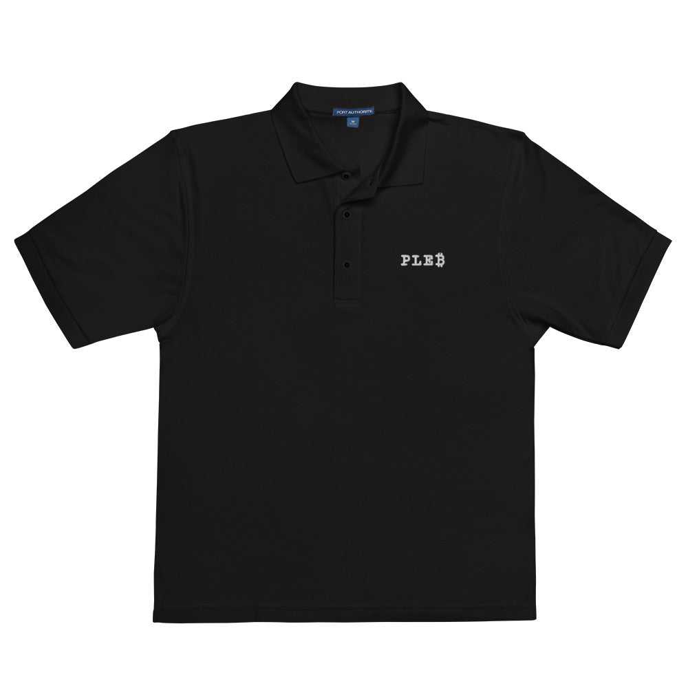 Pleb Premium Polo - front view