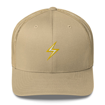 Lightning Zap Trucker Cap
