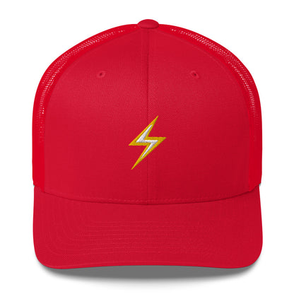 Lightning Zap Trucker Cap