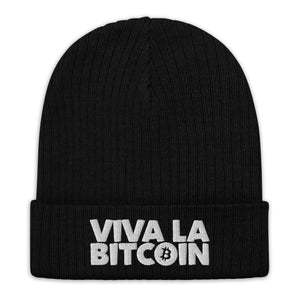 Viva La Bitcoin Beanie - front view