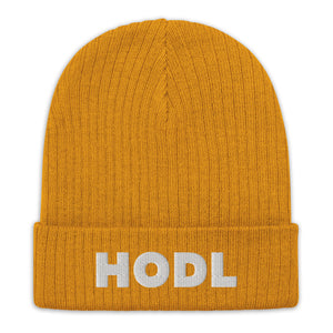 HODL Beanie - side view