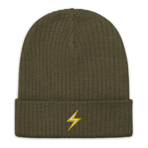 Bitcoin Zap Beanie - detail view