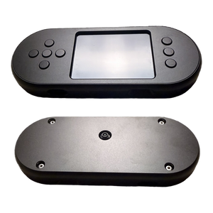 Seedsigner+ Metal in Midnight Black, front and rear views