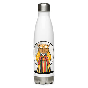 Bitcoin Monk Water Bottle - front view