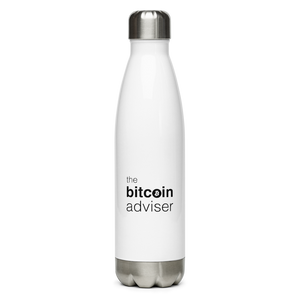 TBA Water Bottle - White