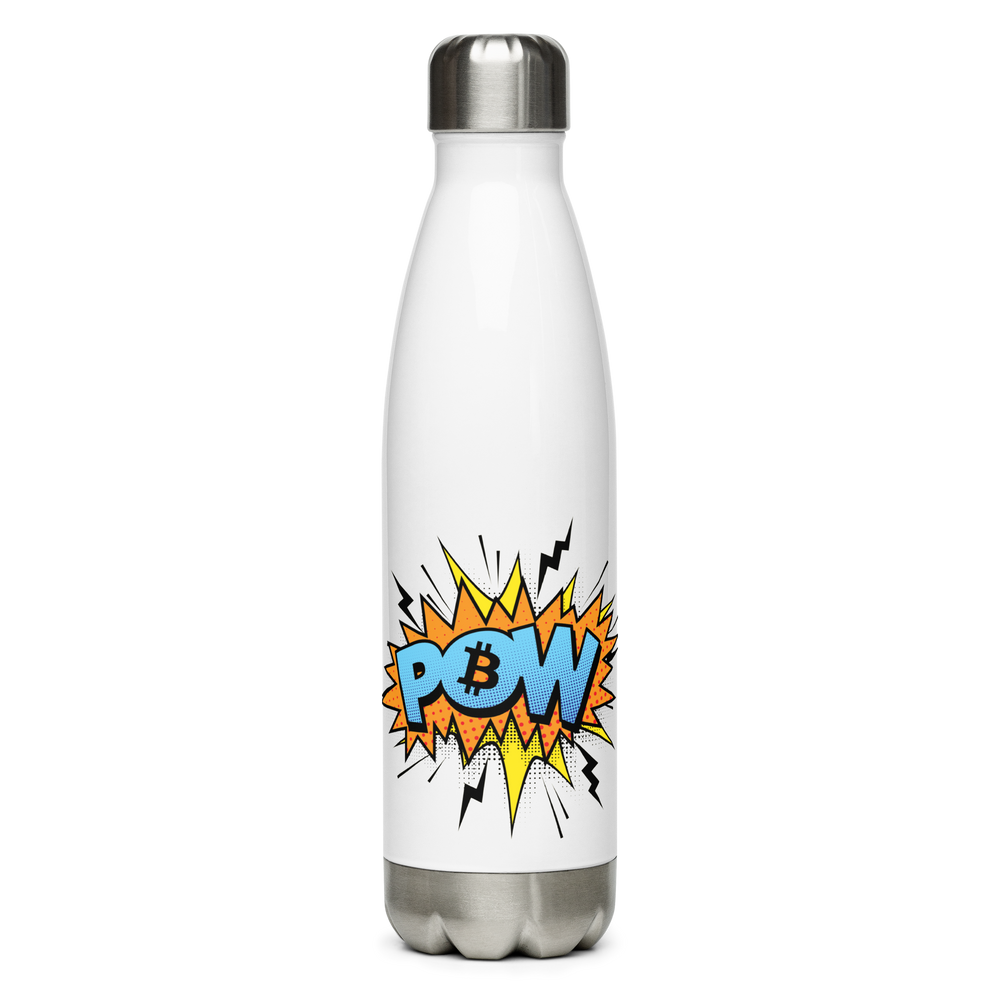 POW - Proof of Work Bitcoin Water Bottle