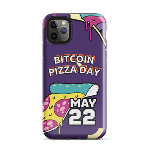 May 22 Pizza Day - Tough Case for iPhone® - side view