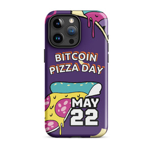 May 22 Pizza Day - Tough Case for iPhone® - front view