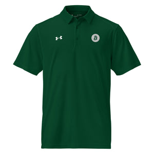 Under Armour® Bitcoin Polo - detail view