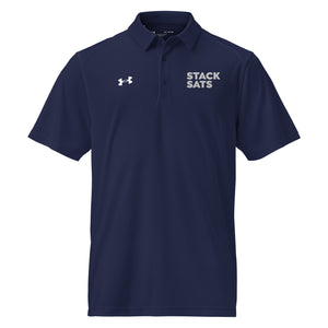 Under Armour® Stack Sats Polo - back view