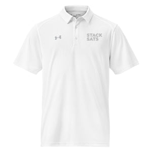 Under Armour® Stack Sats Polo - lifestyle view