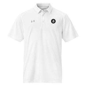 Under Armour® Bitcoin Polo - lifestyle view