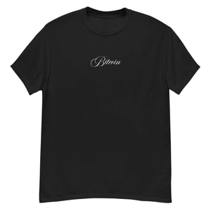 Cursive Men's Tee - front view