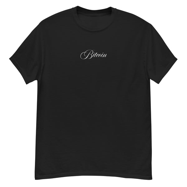 Cursive Men's Tee - front view