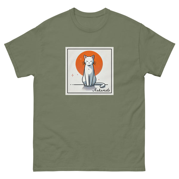 Nakamoto Cat Men's Tee - front view