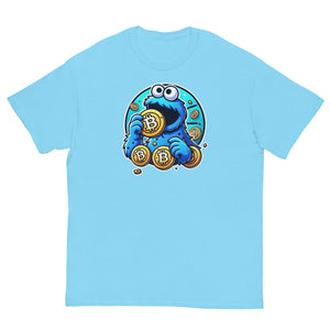 Bitcoin Cookies Men's Tee - side view