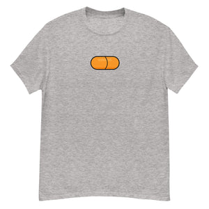 Orange Pill Men's Tee - detail view