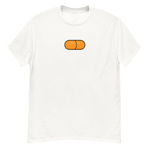 Orange Pill Men's Tee - side view