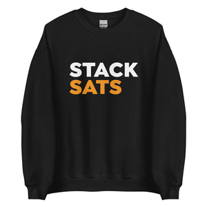 Stack Sats Sweatshirt - front view