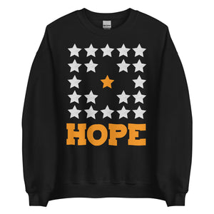 Hope & Stars Sweatshirt - front view