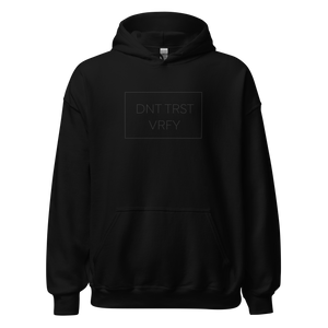 Don't Trust - Verify Hoodie - front view