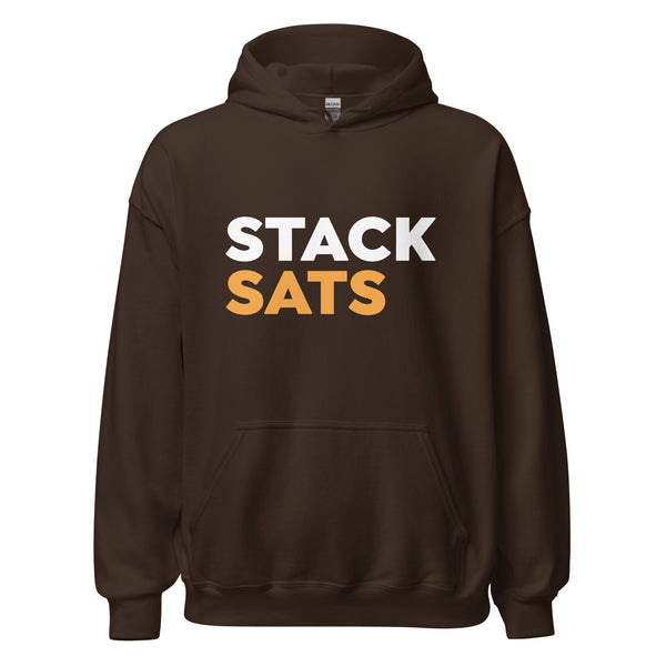 Stack Sats Hoodie - front view