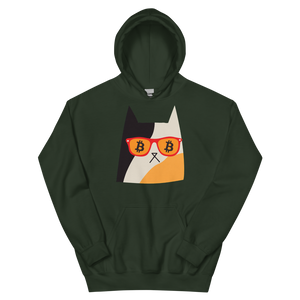 Bitcoin Cat Eyes Hoodie