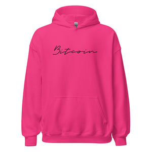 Bitcoin Signature Hoodie - back view