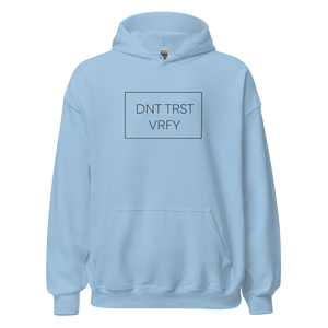 Don't Trust - Verify Hoodie - detail view